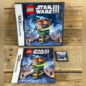 Lego Star Wars III The Clone Wars Nintendo DS (2010) George LucasArts Video Game